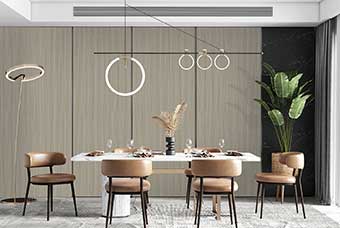 凉山轻奢风格-餐厅