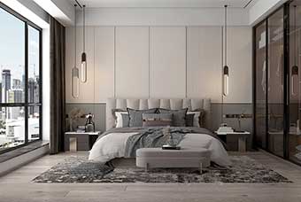 凉山现代风格-卧室