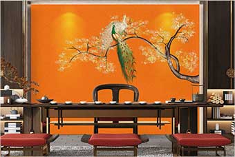 凉山森佰汇航空纤维墙咔（春花秋月）